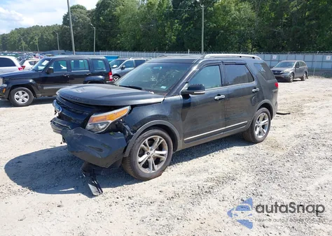 2014 Ford Explorer Limited z USA, uszkodzony, nr VIN 1FM5K7F83EGC25013